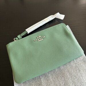 Coach Large Corner Zip Wristlet